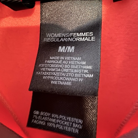 The North Face Soft Shell Fleece Jacket Salmon/Peach/Pink Size Medium - Picture 9 of 9